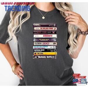 80 S Rock Cassette Shirt Gift For Music Lover Band Classic